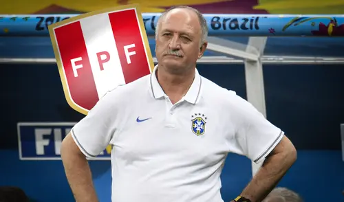 Descartan a Luiz Felipe Scolari, campeón del mundo con Brasil, para ser DT de la selección peruana