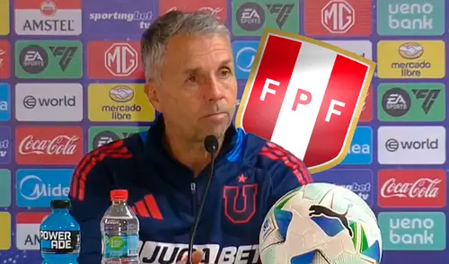 Gustavo Álvarez, DT de la U. de Chile, deja abierto su futuro tras ser vinculado con la selección peruana