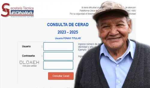 Fonavistas beneficiarios del Reintegro 4 ya pueden consultar el CERAD 2025. Fonavistas beneficiarios del Reintegro 4 ya pueden consultar el CERAD 2025.