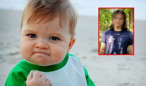 En 2015, la imagen de Success Kid ayudó a recaudar más de 100.000 dólares para el trasplante de riñón del padre de Sammy Griner. Foto: composiciónLR/Instagram El famoso bebé del meme cumplió 19 años: así luce el protagonista del icónico ‘Success Kid’