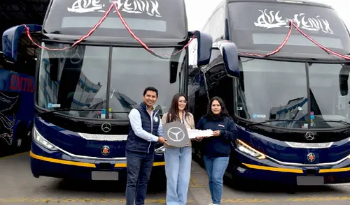 La ceremonia contó con la presencia de representantes de Emtrafesa y Divemotor. Fuente: Difusión. La ceremonia contó con la presencia de representantes de Emtrafesa y Divemotor. Fuente: Difusión.