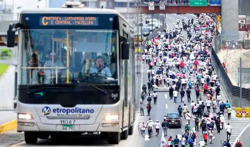 Paro de transportistas del 26 y 27 de julio: Línea 1, Metropolitano y corredores complementarios operarán en estos horarios