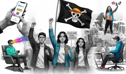 Los llamaban generación de cristal y que solo les interesaba el celular ¿Qué cambió en los jóvenes peruanos para este liderazgo en las últimas marchas masivas? Ilustración: Ricardo Cervera, con IA. Los llamaban generación de cristal y que solo les interesaba el celular ¿Qué cambió en los jóvenes peruanos para este liderazgo en las últimas marchas masivas? Ilustración: Ricardo Cervera, con IA.