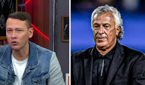 Diego Penny cuestionó a Néstor Gorosito por exponer a Kevin Quevedo y Aquino. Foto: Lr/Movistar Deportes Diego Penny cuestionó a Néstor Gorosito por exponer a Kevin Quevedo y Aquino.