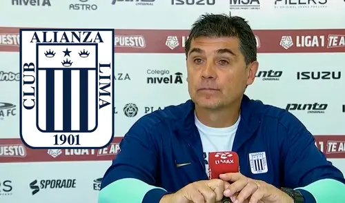 Asistente técnico de Néstor Gorosito arremetió contra el arbitraje tras derrota de Alianza Lima