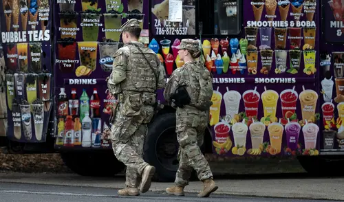 Ya se han desplegado tropas militares en otras ciudades de Estados Unidos, sobre todo en las controladas por demócratas. Ya se han desplegado tropas militares en otras ciudades de Estados Unidos, sobre todo en las controladas por demócratas. Foto: AFP