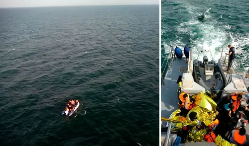 En lo que va del año, unas 32.000 personas lograron llegar a la costa británica. Foto: AFP