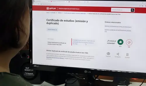 El certificado oficial de estudios sirve para postular a universidades, becas o trabajos. El Minedu facilita su obtención en su página web.