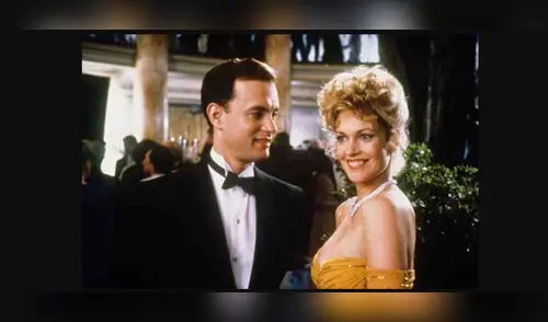 Tom Hanks y Melanie Griffith. Imagen: Difusión. Tom Hanks y Melanie Griffith. Imagen: Difusión.
