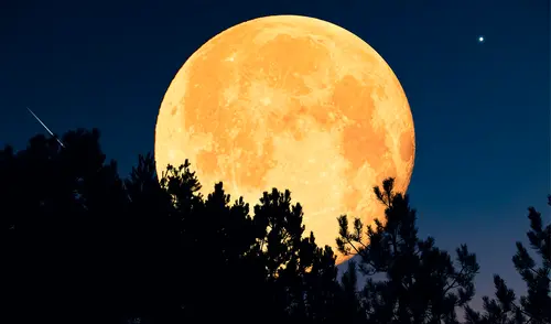 En octubre la Luna se verá más grande por su aproximación a la Tierra. Foto: IStock En octubre la Luna se verá más grande por su aproximación a la Tierra.