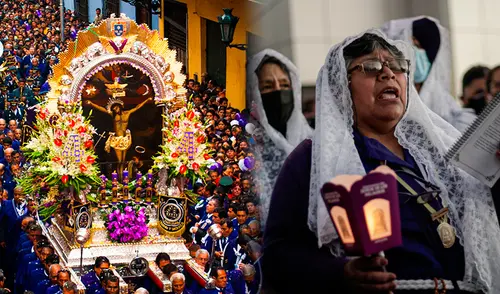 El recorrido del Señor de los Milagros será transmitida a través de sus plataformas oficiales. Foto: Composición LR El recorrido del Señor de los Milagros será transmitida a través de sus plataformas oficiales. Foto: Composición LR