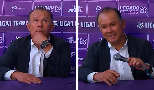 Juan Reynoso llegó a Melgar a mitad del Torneo Clausura 2025. Foto: composición LR/captura de L1 Max Juan Reynoso enfrentó a periodistas tras empate 1-1 de Melgar por el Torneo Clausura 2025