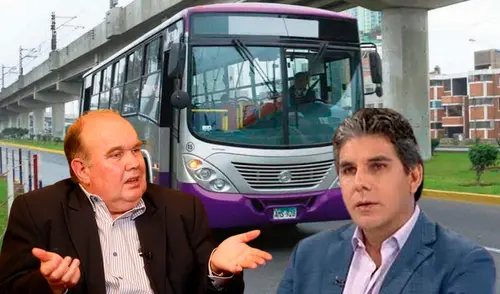 La obra realizada por la MML en la avenida Wiesse afectaría el tránsito del Corredor Morado. Foto: Composición LR