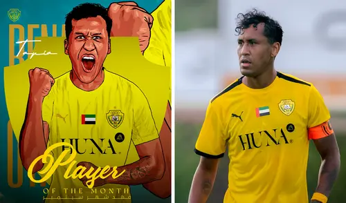 Renato Tapia es calificado como "digno de un emperador" tras brillar con Al-Wasl