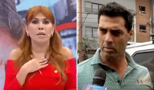 Magaly arremetió contra Salcedo por negar otra agresión contra el ex productor.