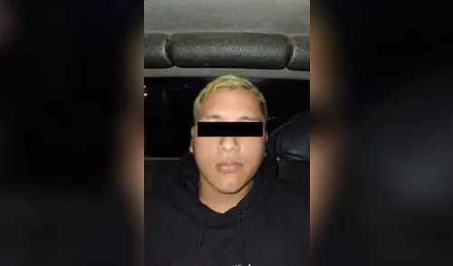 Durante su captura E.L.R de 17 años poseía armas, droga y un celuar