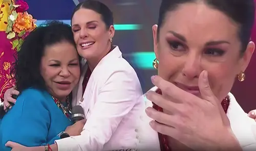 Rebeca Escribens celebró en vivo su aniversario como conductora de 'América hoy' el 1 de octubre. Rebeca Escribens celebró en vivo su aniversario como conductora de 'América hoy' el 1 de octubre.