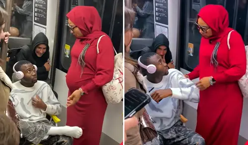 Reacciones divididas ante reclamo de mujer embarazada por asiento en el Metro Video viral en TikTok desata debate sobre derecho a asiento preferencial en transporte público