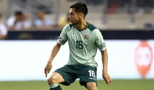 Boris Céspedes jugó 3 partidos de las eliminatorias al Mundial 2026 con Bolivia. Foto: AFP