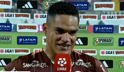 Anderson Santamaría fue titular y jugó los 90 minutos ante Alianza Atlético. Foto: captura de L1 Max