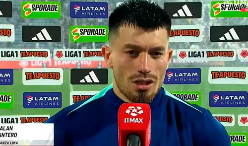 Alan Cantero señaló que perder ante U. de Chile afectó al ánimo del equipo. Foto: captura L1 Max