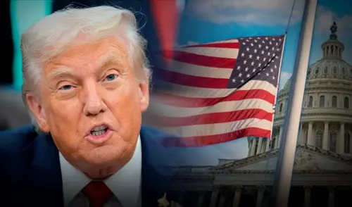 Trump amenazó con cerrar agencias federales "democratas". Trump amenazó con cerrar agencias federales "demócratas".