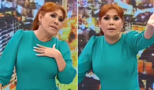 Todo sucedió en plena transmisión de 'Magaly TV, la firme', cuando Magaly Medina criticaba a Phillip Butters.