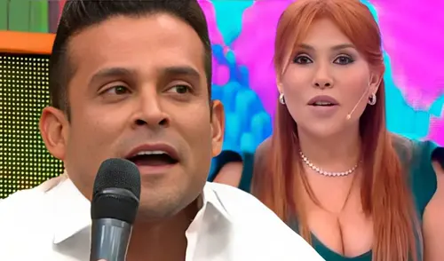 Christian Domínguez recientemente causó revuelo por su publicidad. Una de sus críticas más contundentes fue Magaly Medina.