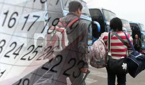 Las fechas que podrían moverse son el 7 de junio, el 23 de julio, el 6 de agosto y el 1 de noviembre. Foto: composición/Andina Las fechas que podrían moverse son el 7 de junio, el 23 de julio, el 6 de agosto y el 1 de noviembre