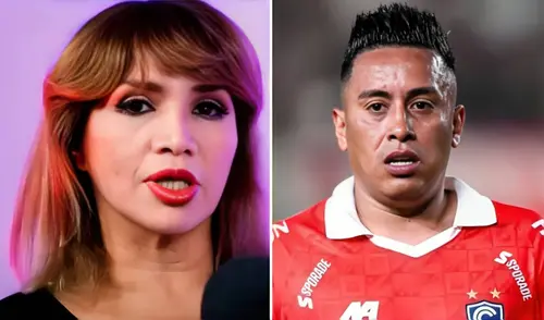 Lucy Cabrera dio detalles del jugador que le envió mensajes comprometedores, sin confirmar si era o no Christian Cueva.