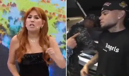 La 'Urraca' cuestionó que el streamer haya desobedecido a los agentes dominicanos. Foto: Composición LR/ATV La 'Urraca' cuestionó que el streamer se desobedecido a los agentes dominicanos.