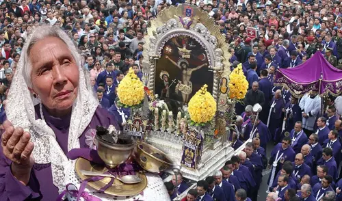 Miles de peruanos llegarán a la procesión del Señor de los Milagros que tendrá su primer recorrido el sábado 4 de octubre.