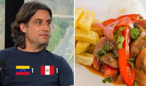 Juan Luis Martínez eligió al lomo saltado sobre el tradicional plato venezolano pabellón criollo