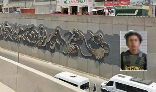 Intervención contra adolescente fue en el puente Fátima. Foto: difusión. Intervención contra adolescente fue en el puente Fátima. Foto: difusión.