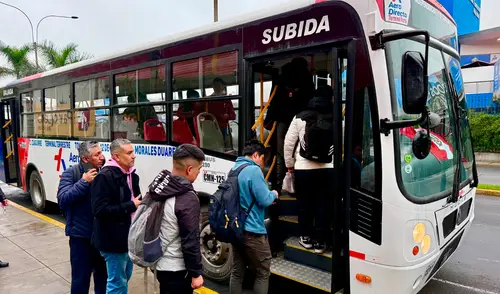 Los servicios del AeroDirecto Sur y Centro cambiarán su ruta debido a las obras de la Línea 4 del Metro de Lima y la avenida Elmer Faucett. Foto: ATU