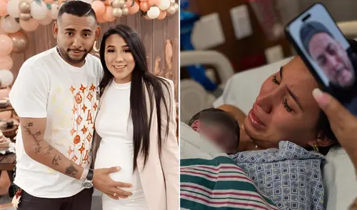 Abel Lobatón y su hija