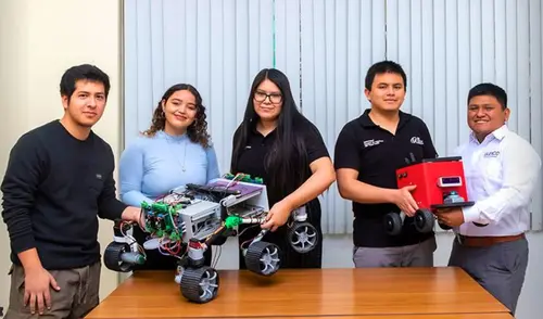 Integrantes del equipo Terrabots de la UNI planean diseñar un robot especializado para trabajar en diferentes sectores en Perú