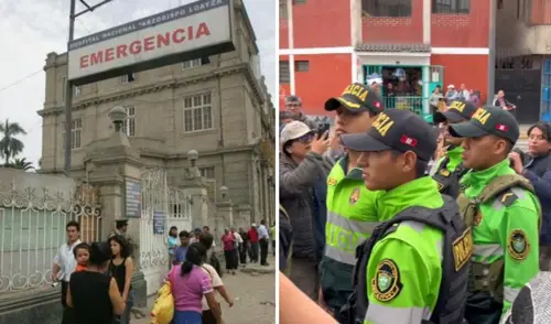 PNP esperó al joven Rumiche en los exteriores del hospital a fin de detenerlo, denuncia su representante legal. pnp