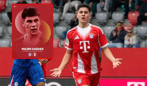 Se espera que 'Pippo' tenga minutos ante Chile. Foto: composiciónLR/UEFA/Bundesliga Felipe Chávez recibe halagos en Alemania tras su llamado a la Selección Peruana: ¡Un nuevo reto para la joya!
