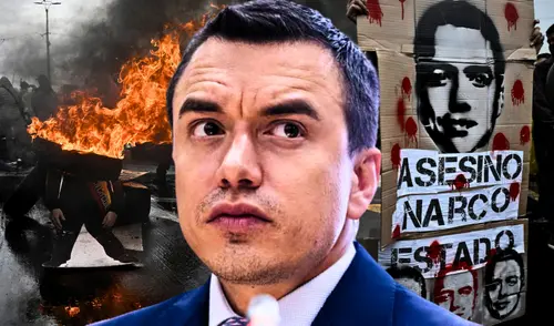 Daniel Noboa - Ecuador - Protesta indígena