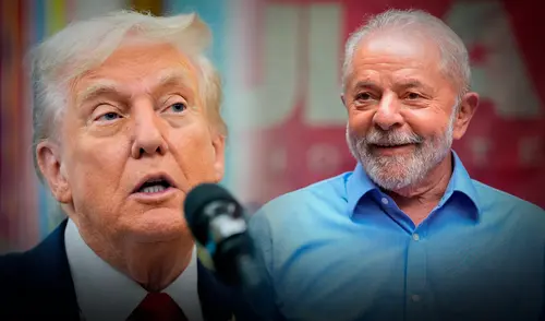 Trump sostuvo una reunión con Lula por medio de una conferencia. Trump sostuvo una reunión con Lula por medio de una conferencia.