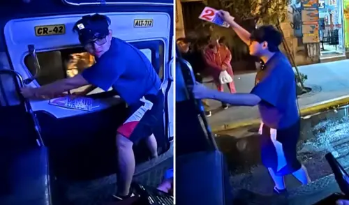 Streamer Sacha se vuelve cobrador por un día. Streamer Sacha se vuelve cobrador por un día.