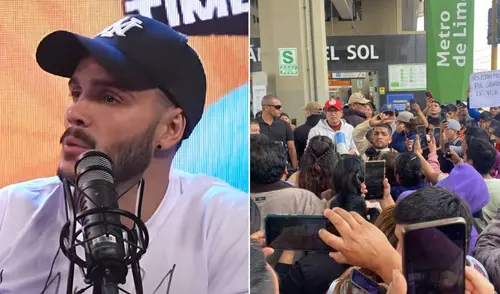 El 90% del transporte en Lima y Callao se paralizó el 6 de octubre, según gremios. Foto: composiciónLR/YouTube/Mabel Alva Mario Irivarren arremete contra el Gobierno y apoya el Paro de Transportistas: “¿Tan podrido está el sistema?”