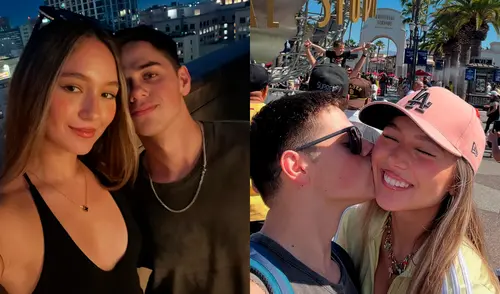 Alexia Barnechea anuncia su compromiso a distancia con Mauricio Duthurburu Peñas. Fotos: Instagram. Alexia Barnechea anuncia su compromiso a distancia con joven empresario: "Dije que sí"