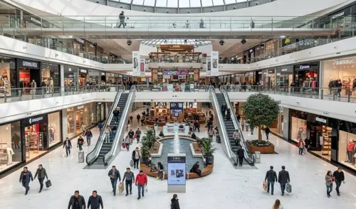 Los centros comerciales se han convertido en espacios favoritos para los ciudadanos.