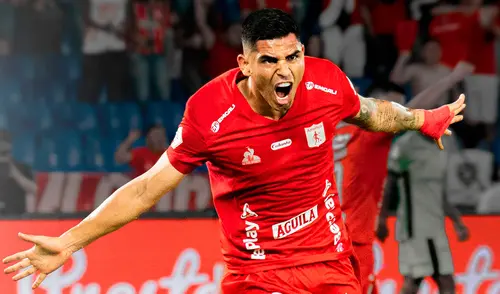 Luis Ramos lleva 11 goles con la Mechita este 2025. Foto: América de Cali