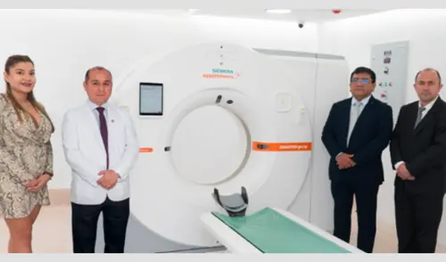 La Clínica San Pedro moderniza sus servicios de salud con la incorporación del tomógrafo SIEMENS SOMATOM. Fuente: Difusión.