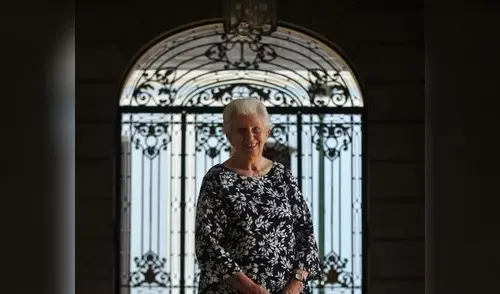 La fundadora del Ballet Municipal de Lima.