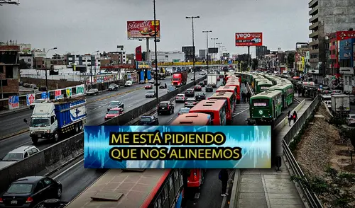Un conductor que cubría la ruta VES-Surquillo fue amenazado por un extorsionador que se subió a su bus exigiéndole que le envíe un 'mensajito' a sus colegas.