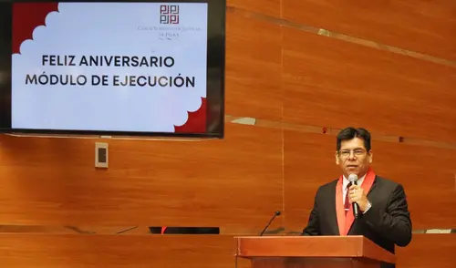 Durante la celebración, los integrantes presentaron la obra “Farsa y justicia del corregidor”. Fuente: Difusión.